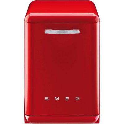 Smeg DF6FABR2 60cm 50's Style Freestanding Dishwasher in Red Smeg DF6FABR2 60cm 50's Style Freestanding Dishwasher in Red